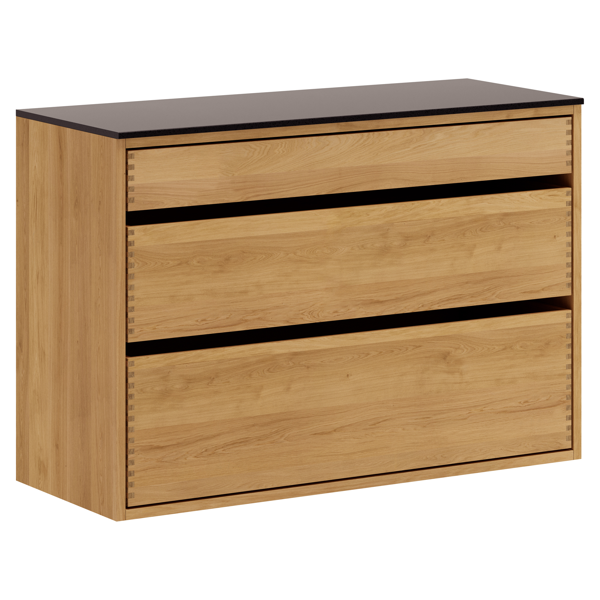 100 cm Lysolieret Just Wood Original Underskab 40 cm i dybden
